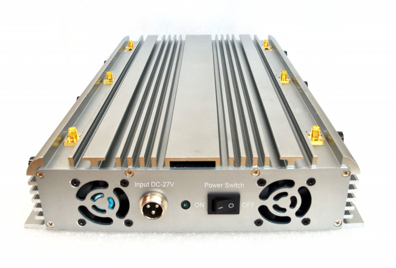 High Power 70W Adjustable Desktop 2G 3G 4G Phone Jammer Up to 100 Meters 3