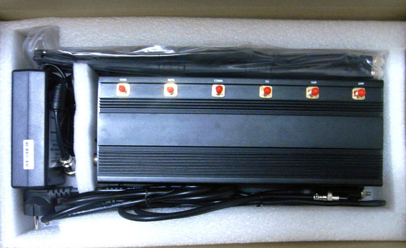 6 Antenna 3G 4G Cell phone & Lojack Jammer 5