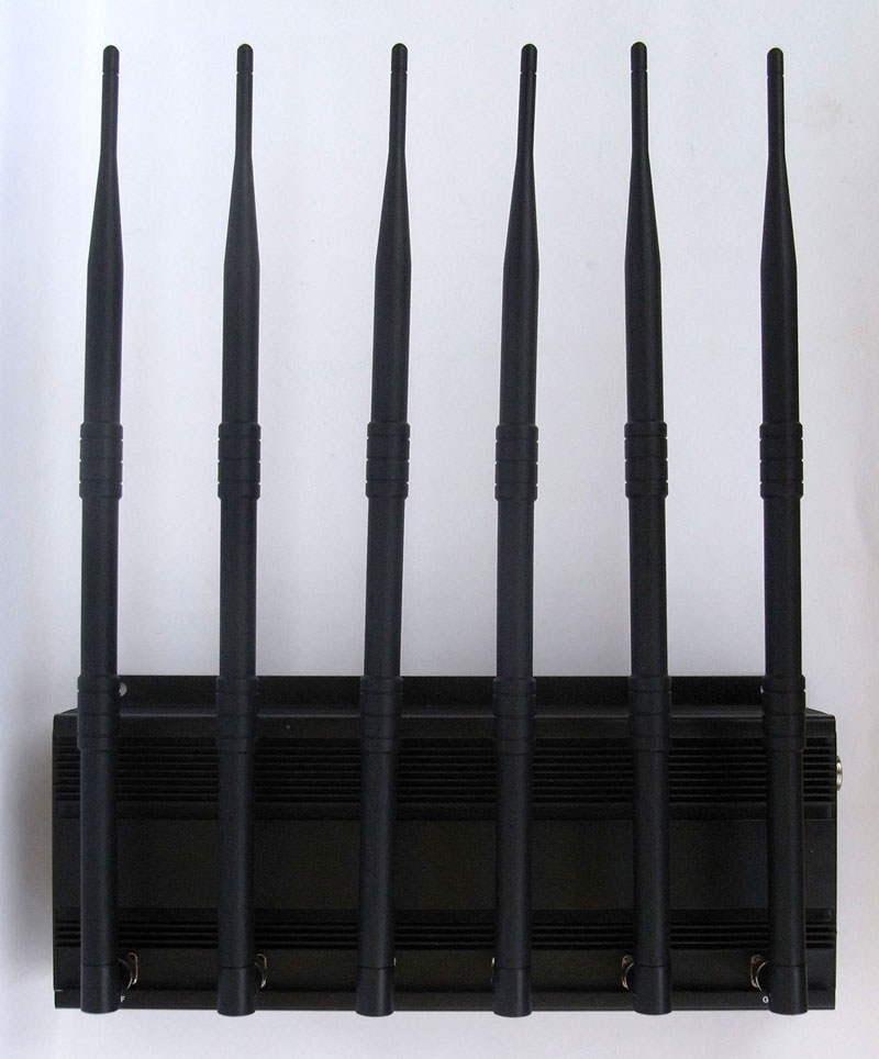 6 Antenna GPS UHF Lojack and Cell Phone Jammer (3G, GSM, CDMA, DCS) 5