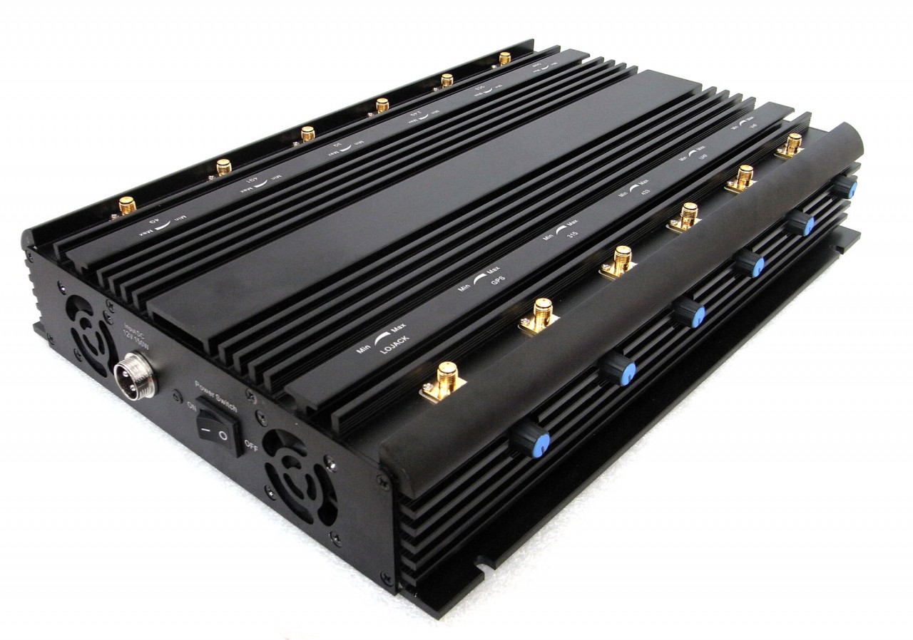 Adjustable 12 Antennas GPS VHF UHF LoJack 3G 4G WiFi All Bands Signal Blocker 5