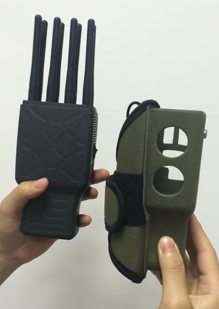 Handheld 8 bands Cellphone Jammer for Military Use 