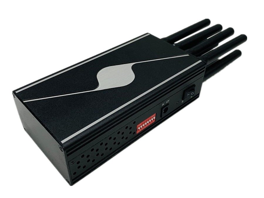 Portable 8 Bands Handheld Cell Phone 2G 3G 4G 5G Jammer 3
