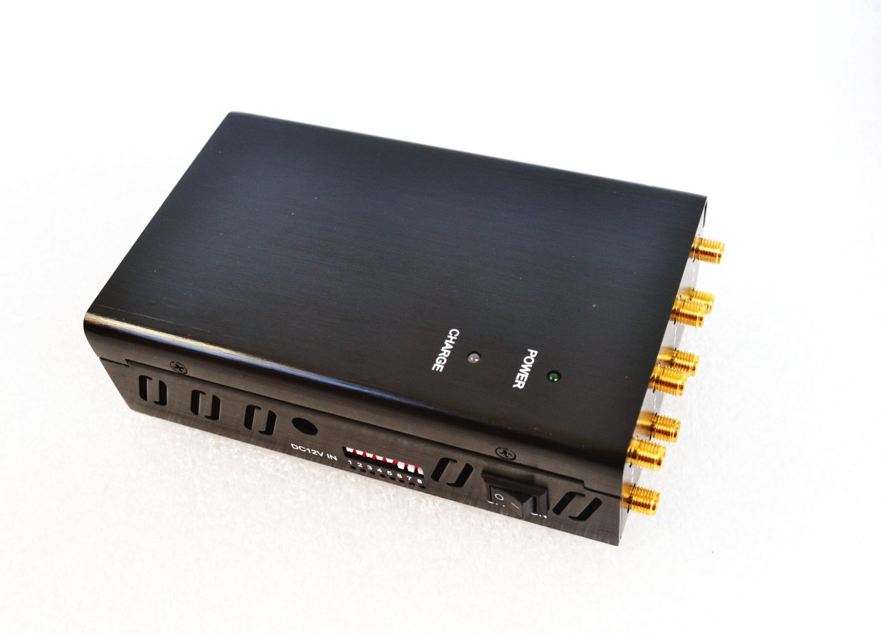 Selectable 8 Bands Portable All GPS Signal Jammer & All 3G 4G Mobile Phone Blocker 5