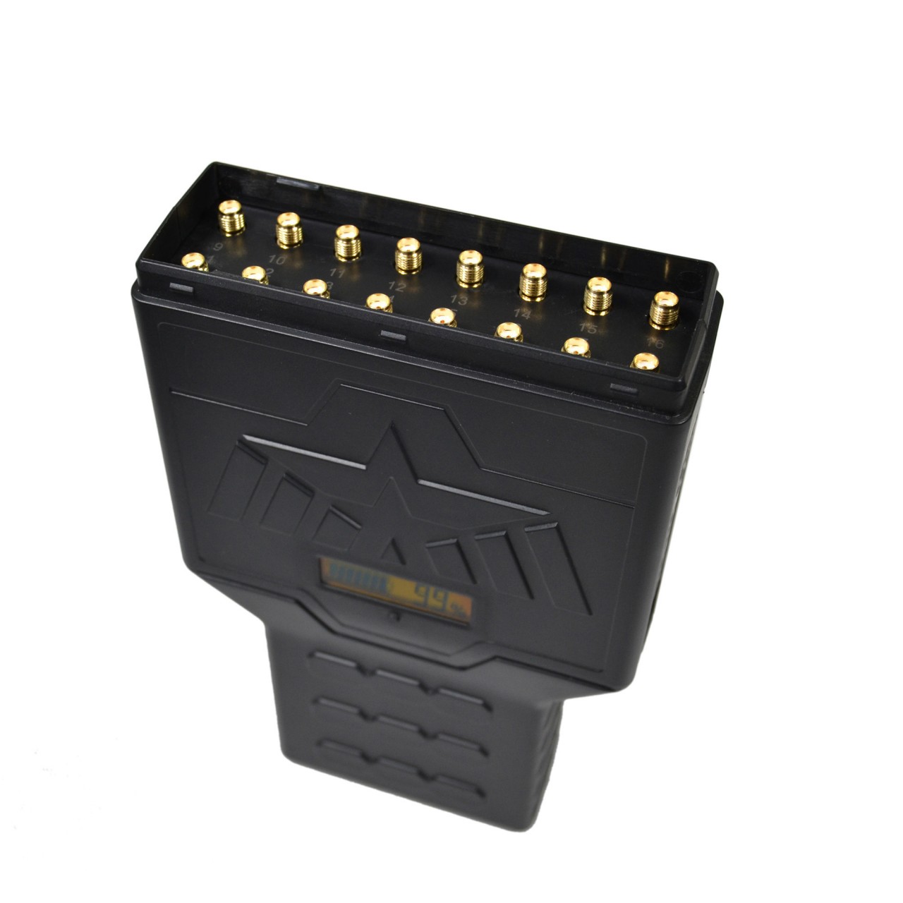 Hidden 16 Bands Portable Selectable Cell Phone Signal Jammer Blocking 4G Wi-Fi(2.4G, 5G) GPS Lojack UHF VHF RC 315 433 868 Signal Jammer 4