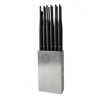 Portable Mobile Phone 4G/3G/2G Full Bands Jammer WiFi2.4G GPSL1 L2 L5 RC315 433 868 LOJACK Blocker