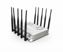 10 Antanna GSM CDMA LTE 2g+3G+4G+5G Signal Jammer Desktop GPS WiFi Blocker
