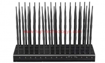 30 Antennas Adjustable Cell Phone Signal Jammer 2G 3G 4G 5G WIFI GPS UHF VHF Lojack RC All Bands Blocker