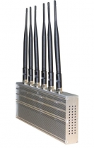 6 Antenna WI-Fi & GPS &Cell phone Jammer for World Wide Usage