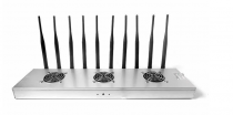 10 Bands Desktop Mobile Phone Jammer GSM CDMA LTE GPS WiFi Blocker