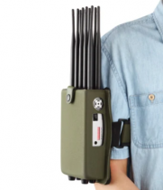Portable 8 bands Mobile Phone Jammer Block 2g3g4g Gpsl1 WiFi with 12000mAh Battery
