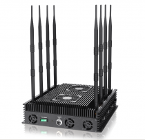 8 band WiFi GPS RF Remote Control Blocker UAV Drone Signal Jammer 
