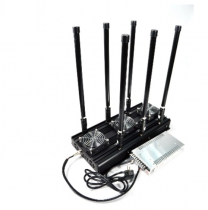 6 Channels Walkie Talkie Jammer CellPhone Signal Jammer