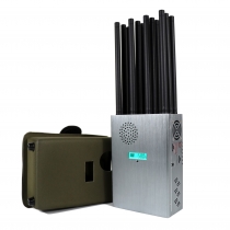 Portable 12 Antennas Remote Control 315/433/434/868MHz Jammer RC 900Mhz 5GHz WIFI 2.4GHz Blocker